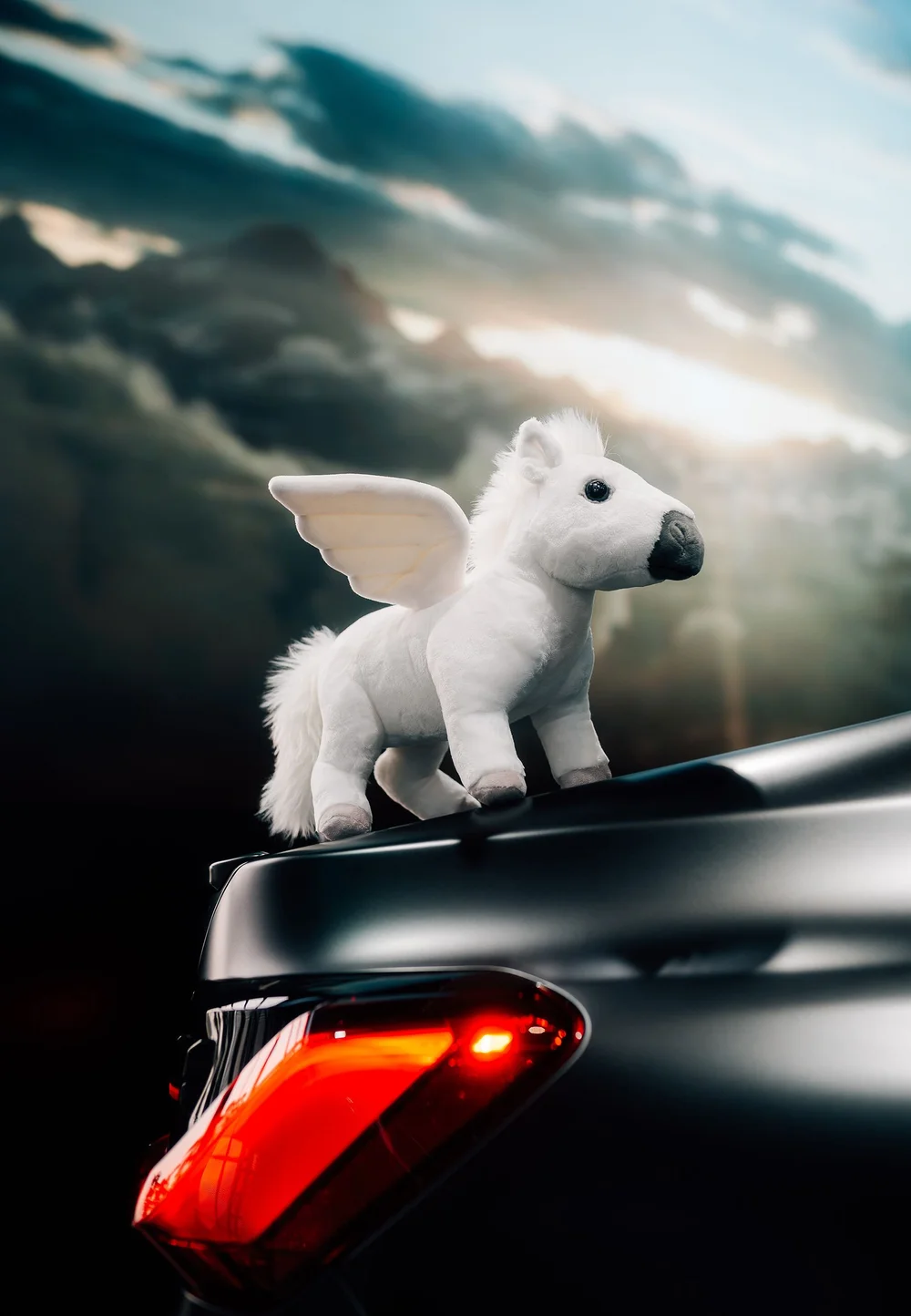 Genuine BMW Pegasus Plush Toy - 80455A7E4B6